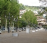 Exposición de esculturas de gran formato en Paseo del Salón ,Granada, ESPAÑA