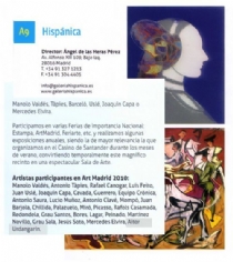 SALON ARTMADRID 2010 CATALOGUE OFFICIEL